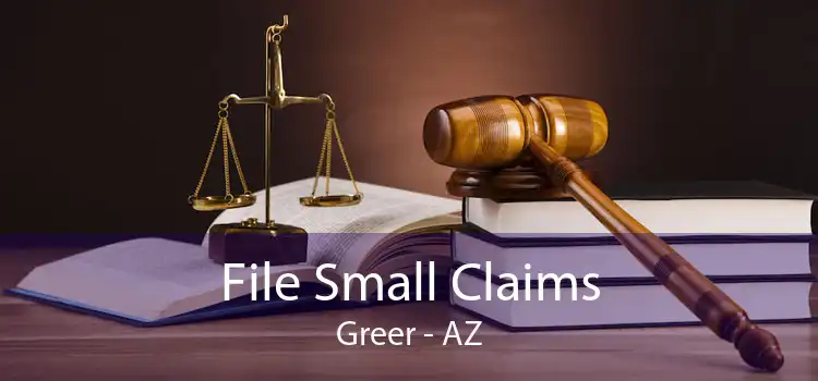 File Small Claims Greer - AZ