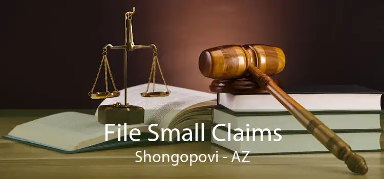 File Small Claims Shongopovi - AZ