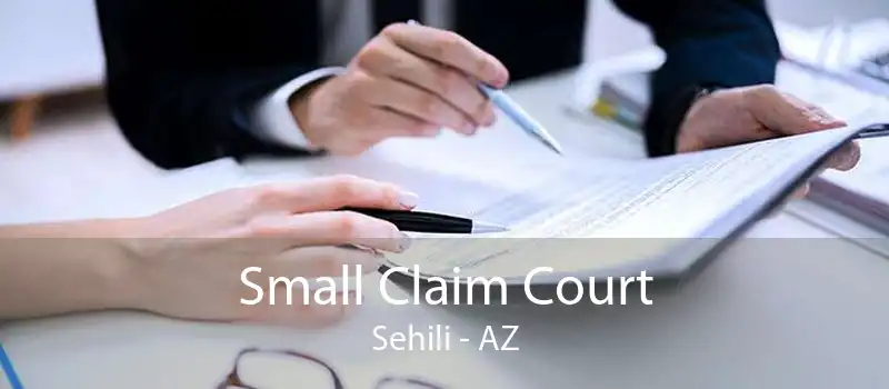 Small Claim Court Sehili - AZ