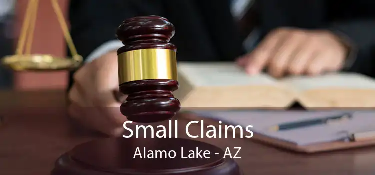 Small Claims Alamo Lake - AZ