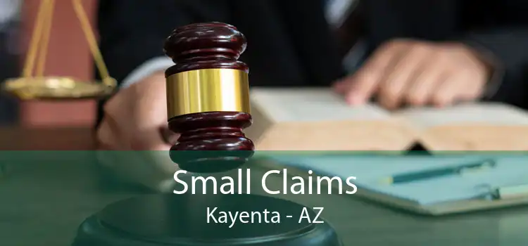 Small Claims Kayenta - AZ