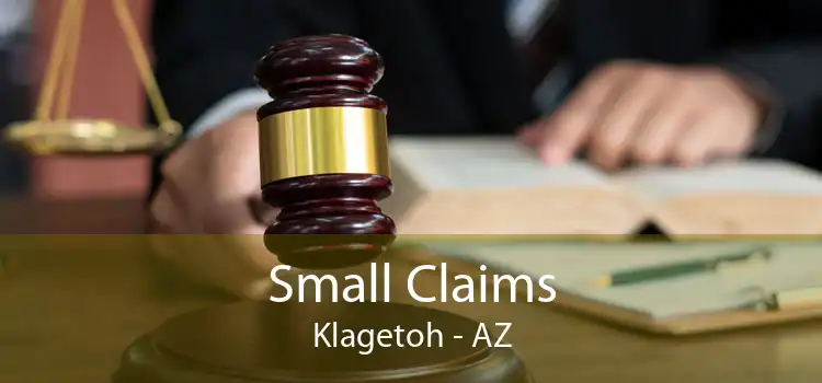 Small Claims Klagetoh - AZ