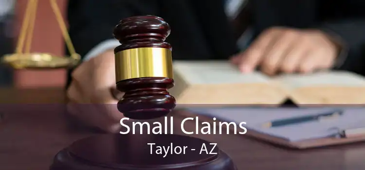 Small Claims Taylor - AZ