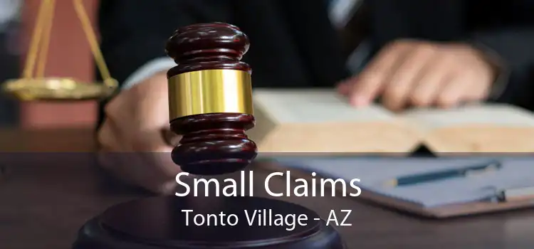 Small Claims Tonto Village - AZ